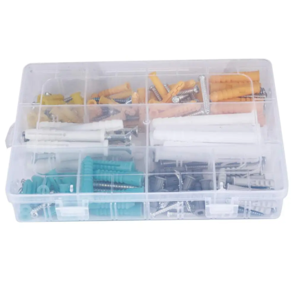 Drywall Plastic Anchors with Pan Head Self-Tapping Screws Kit